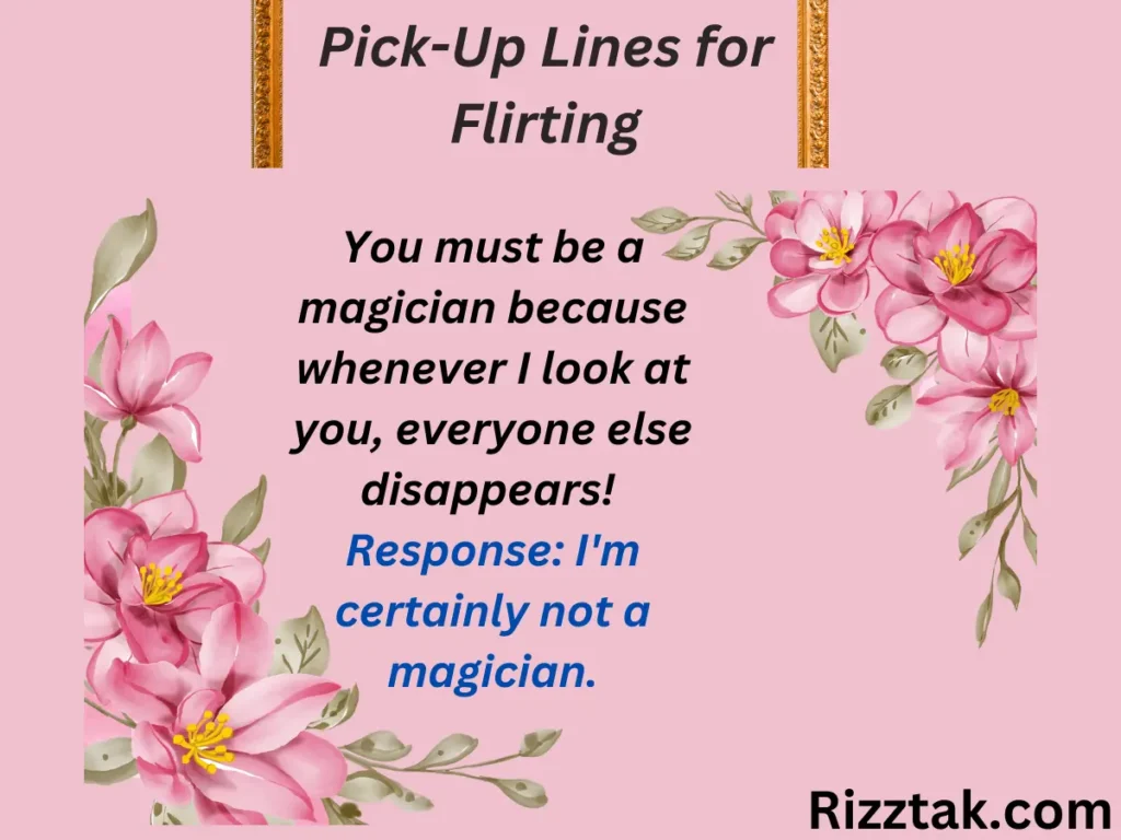 Pick-Up Lines for Flirting