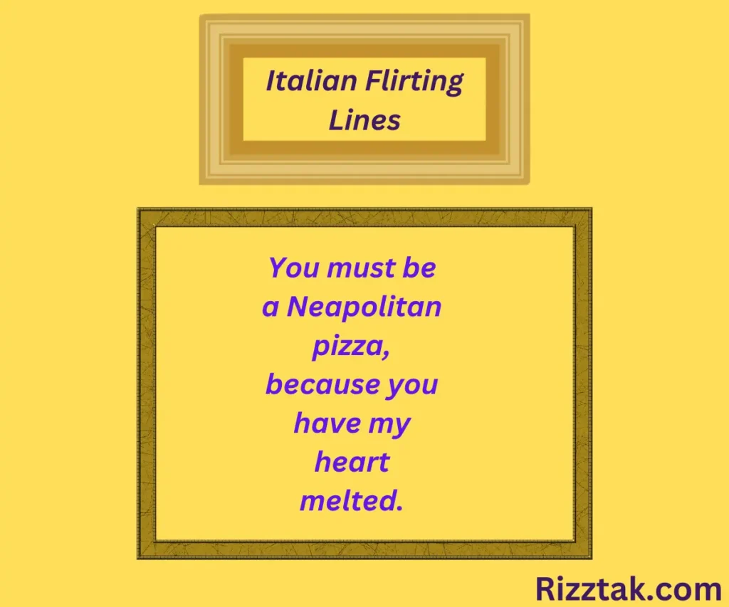 Italian Flirting Lines