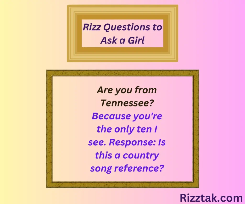 Rizz Questions to Ask a Girl