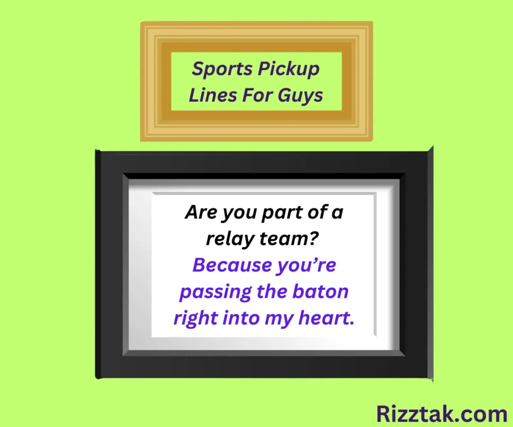 Sports Pickup Lines to Use on Guys