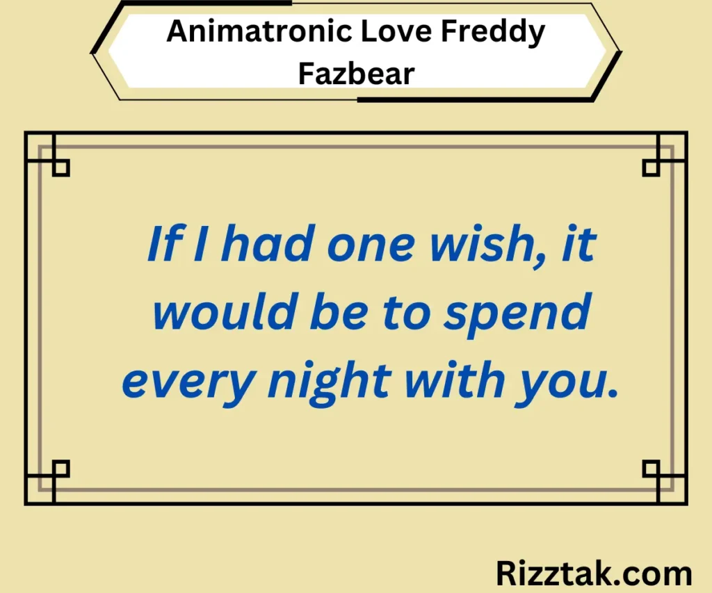 Animatronic Love Freddy Fazbear