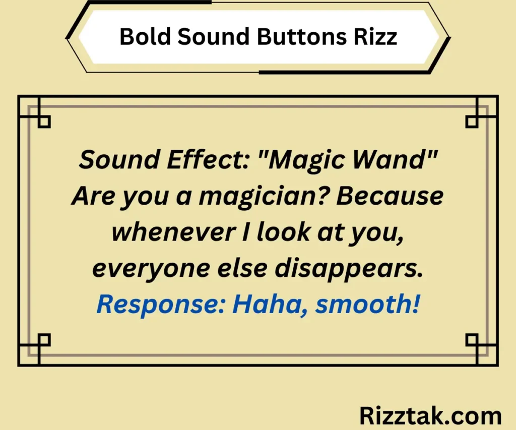 Cheesy Sound Buttons Rizz