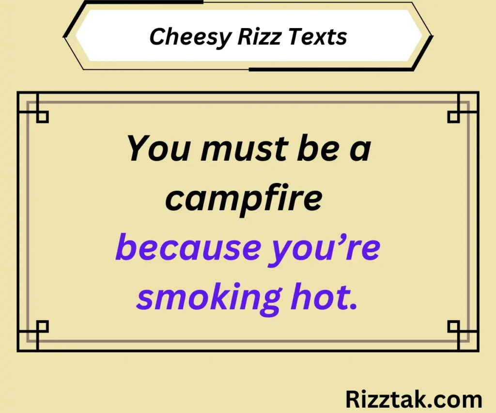 Cheesy Rizz Texts