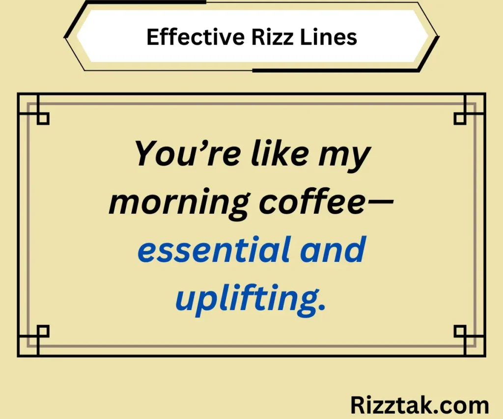 Effective Rizz Lines