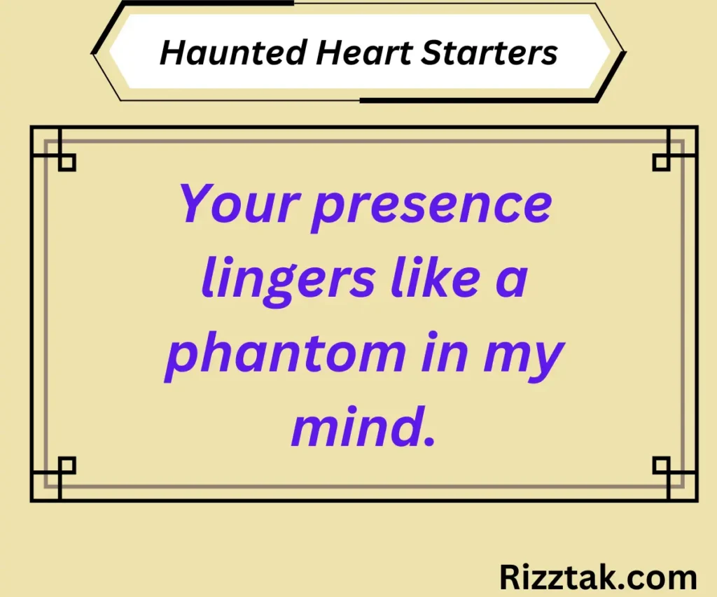 Haunted Heart Starters