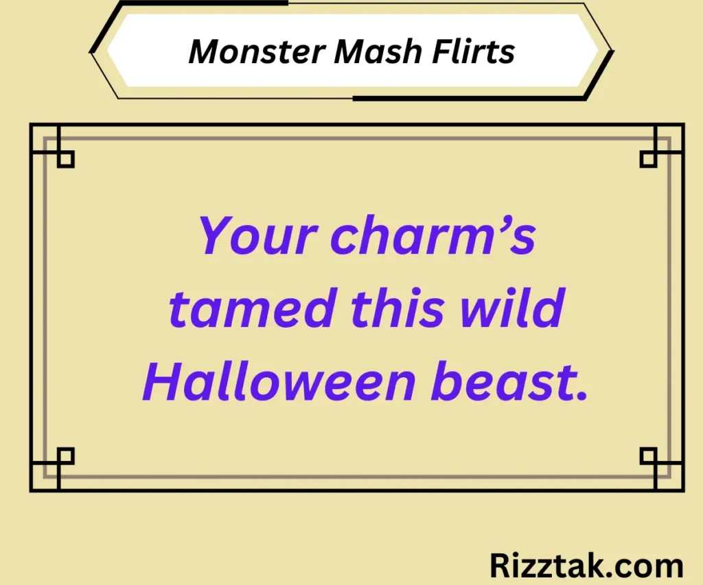 Monster Mash Flirts