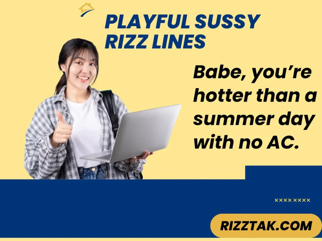 Playful Sussy Rizz Lines