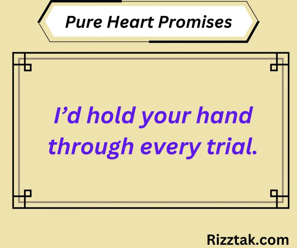 Pure Heart Promises