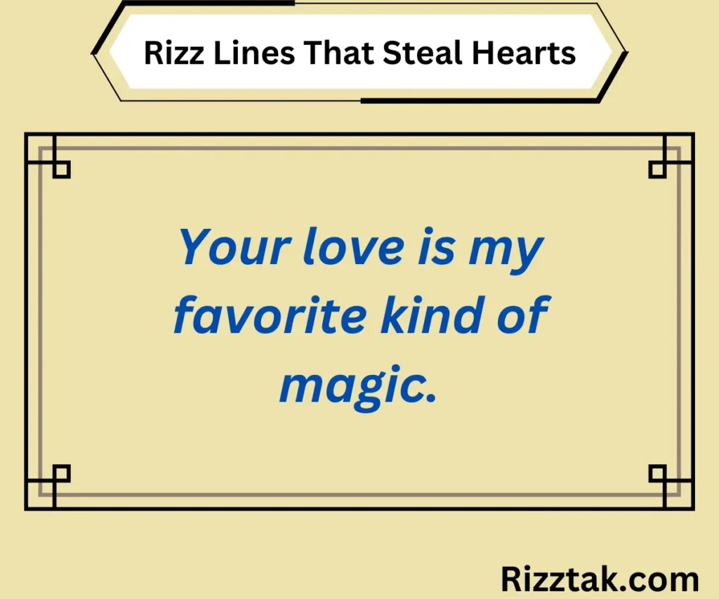 Rizz Lines That Steal Hearts