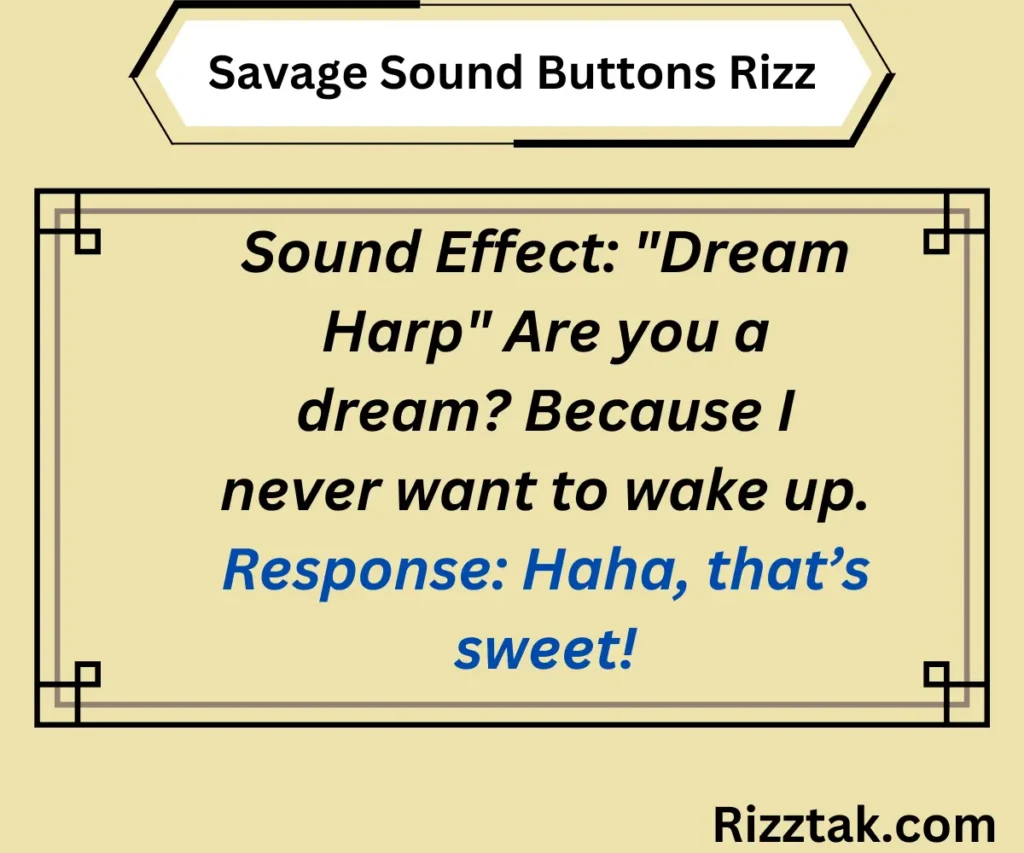 Savage Sound Buttons Rizz