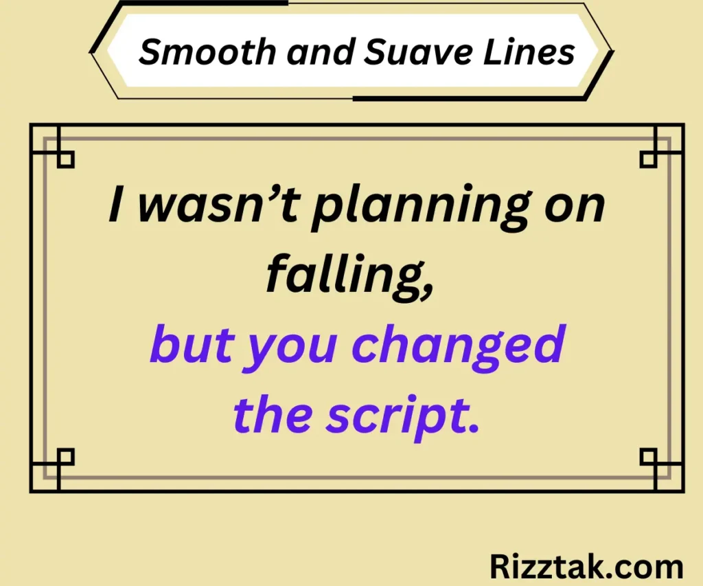 Smooth and Suave Pickup Lines