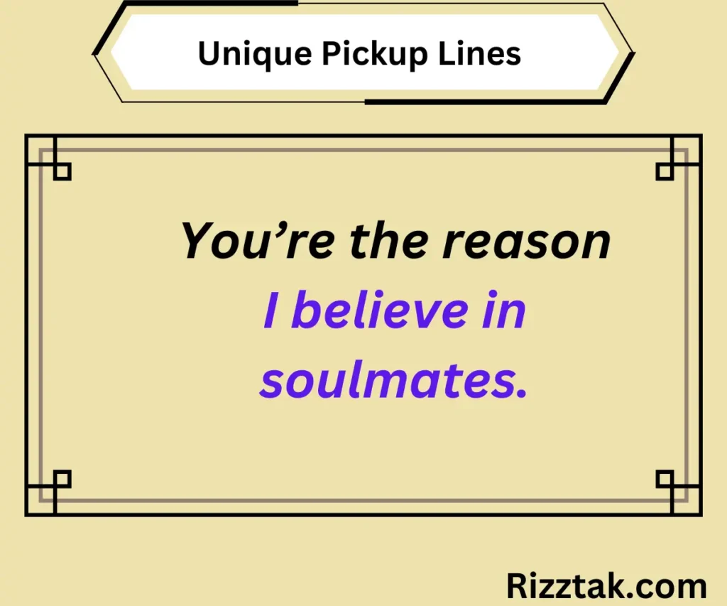 Unique Pickup Lines