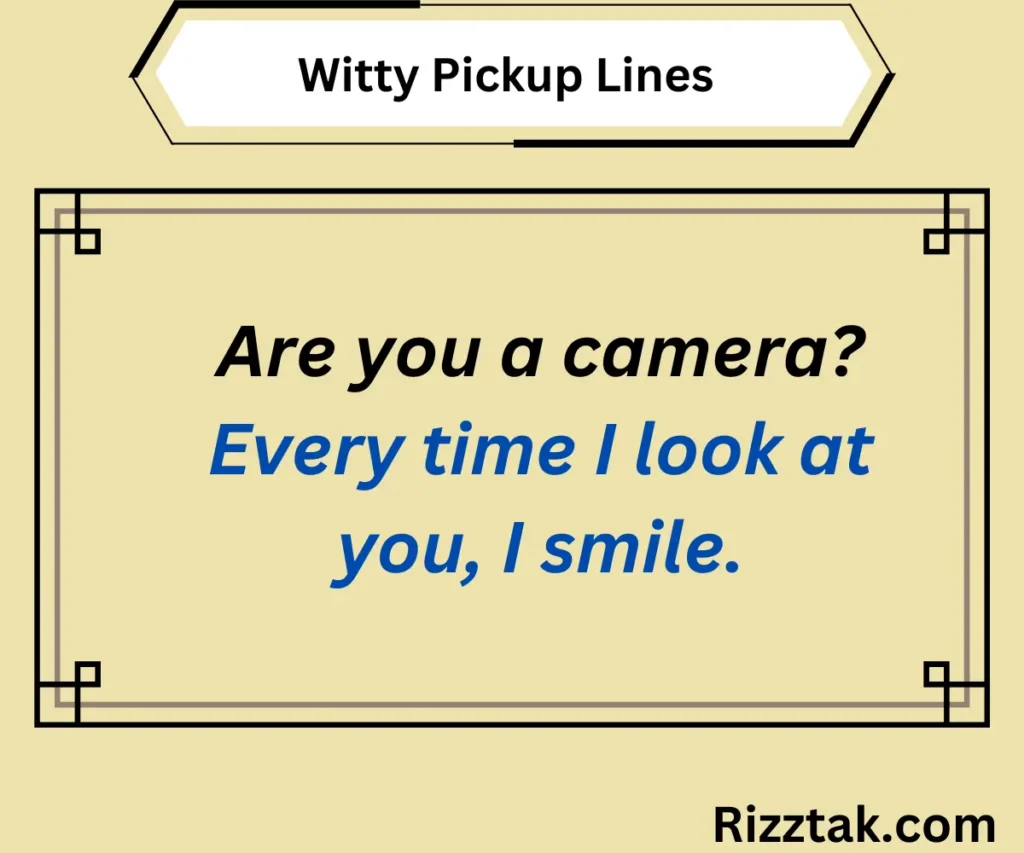 Witty Pickup Lines