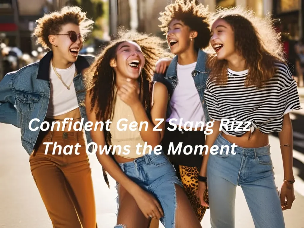 Confident Gen Z Slang Rizz That Owns the Moment