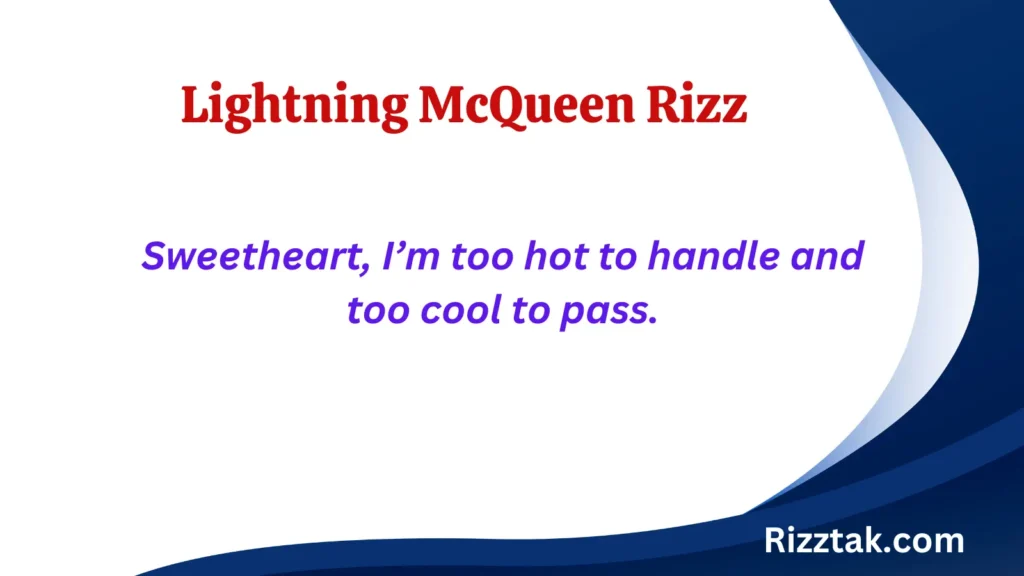 Lightning McQueen Rizz