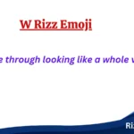 W Rizz Emoji