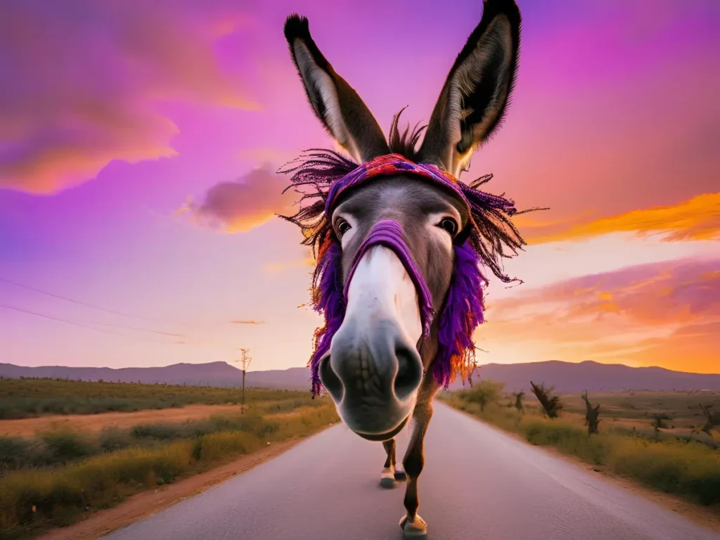 Wild & Unhinged Donkey Rizz
