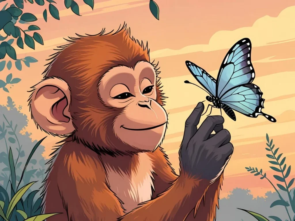 Romantic Monke Rizz With a Soft Touch
