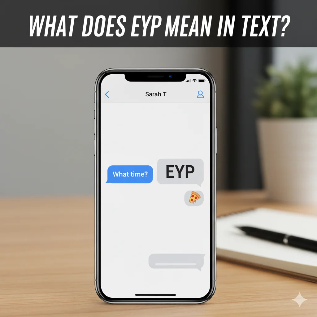 🍕 What Does “EYP” Mean in Text or Slang?