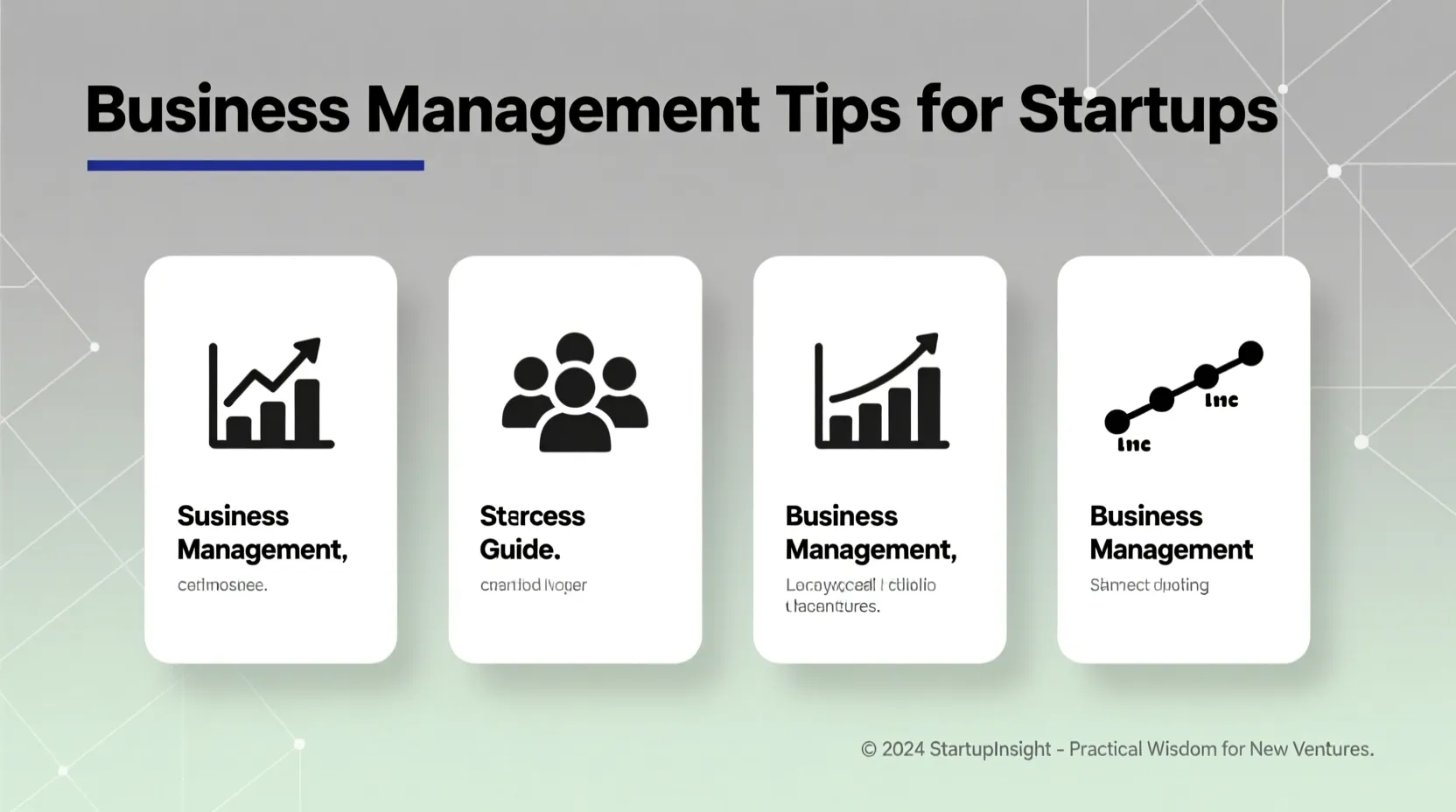 Business Management Tips for Startups